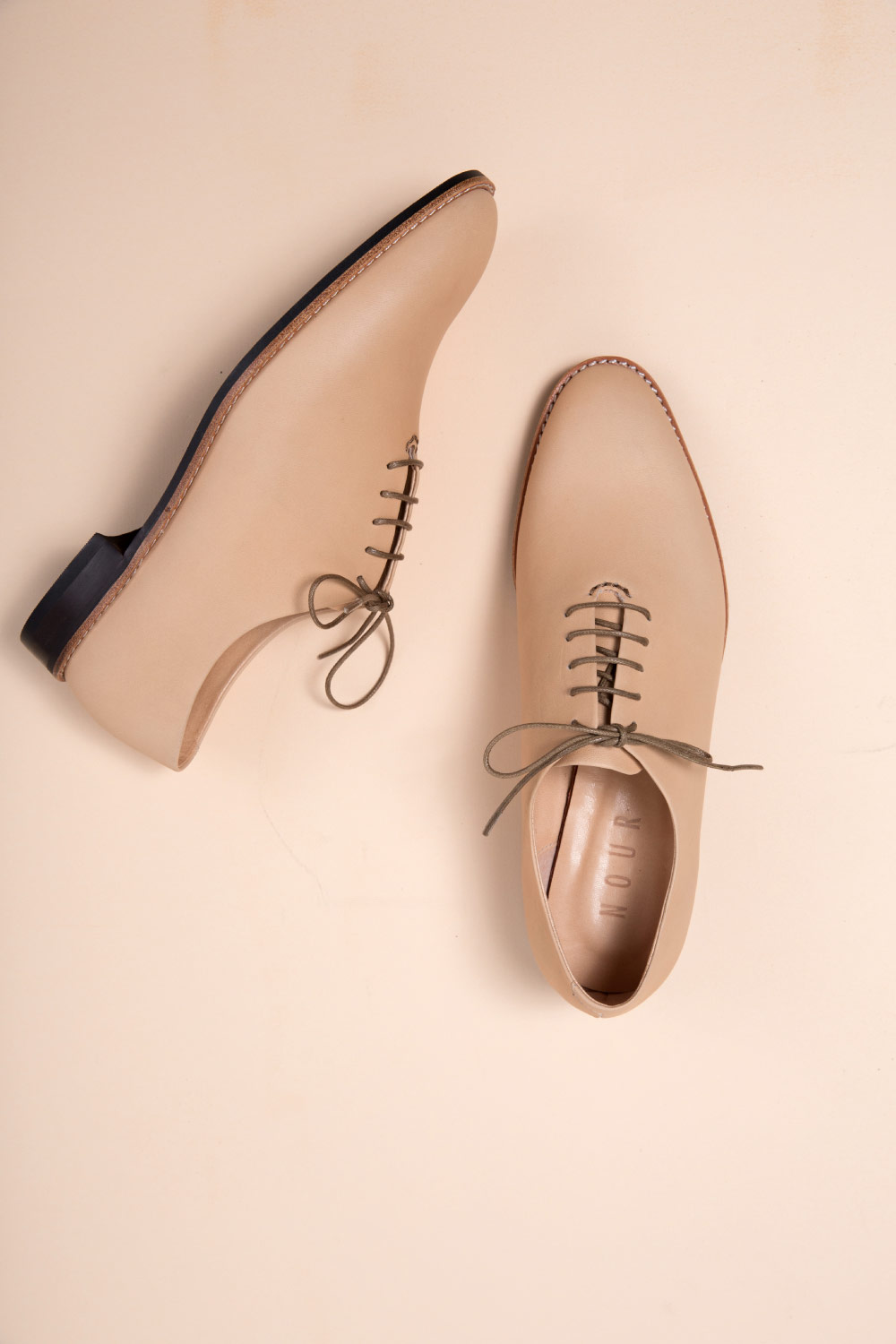 Venice) Mens Venice Tan Formal Lace-up Shoes in Brown